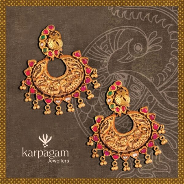 Gold Traditional Earrings