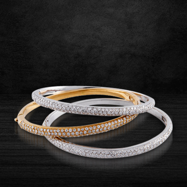 Platinum Bangles